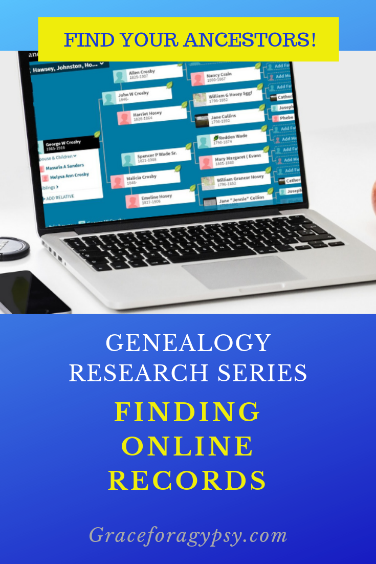 GENEALOGY RESEARCH SERIES: Finding Online Records